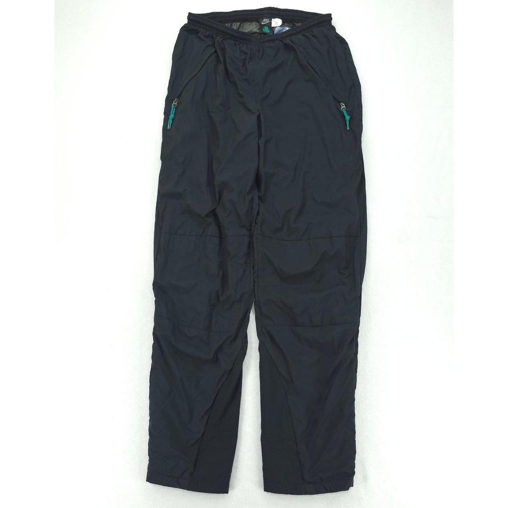 Nike ACG Track Pants Mens Large Black GoreTex Waterproof Vintage Hiking Trousers